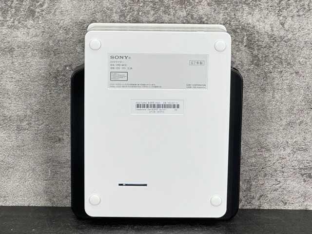 未使用 SONY DVDライター VRD-MC5 説明書欠品 ホワイトxブラック