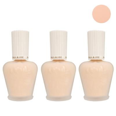 3個セット ポール＆ジョー プロテクティング ファンデーション プライマー 30ml # 01 SPF50+ PA++++ 日焼け止め 化粧下地 ポール アンド ジョー PAULu0026amp;JOE