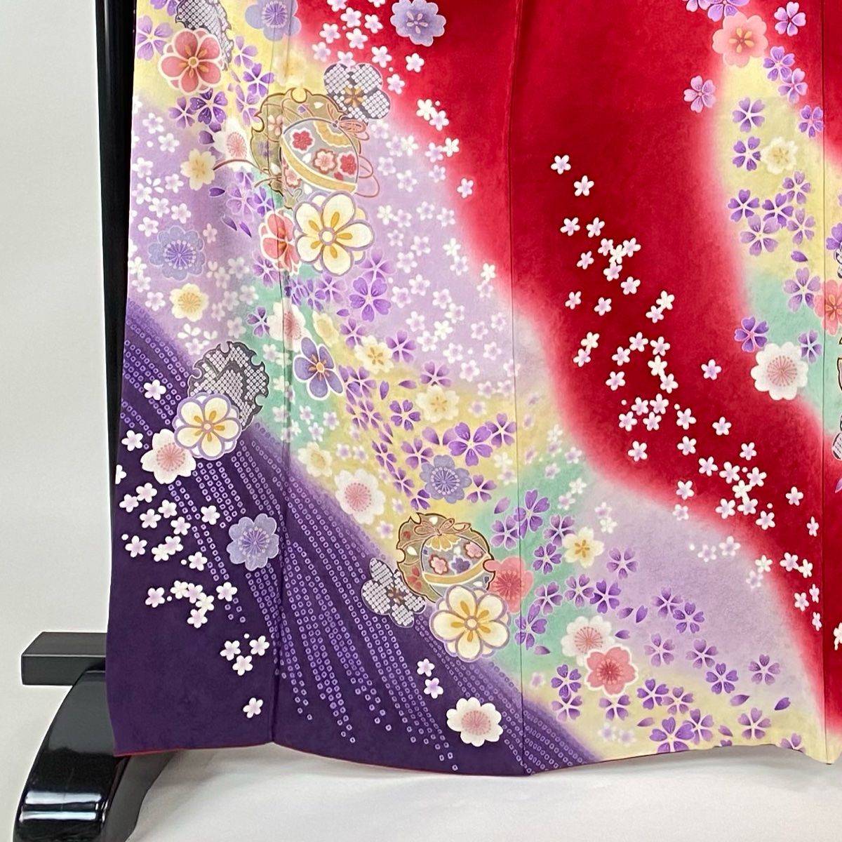 振袖 身丈165.5cm 裄丈66cm 正絹 名品 【中古】 