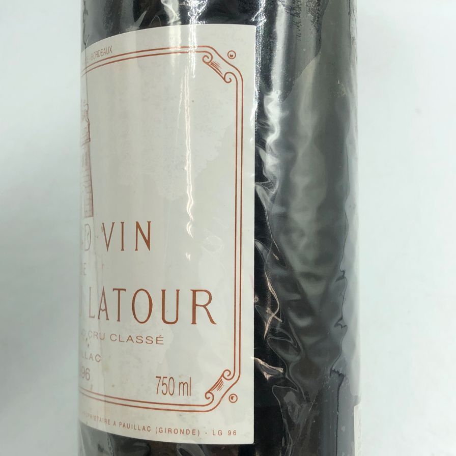 シャトー ラトゥール 1996 750ml CHATEAU LATOUR【B4】 - メルカリ