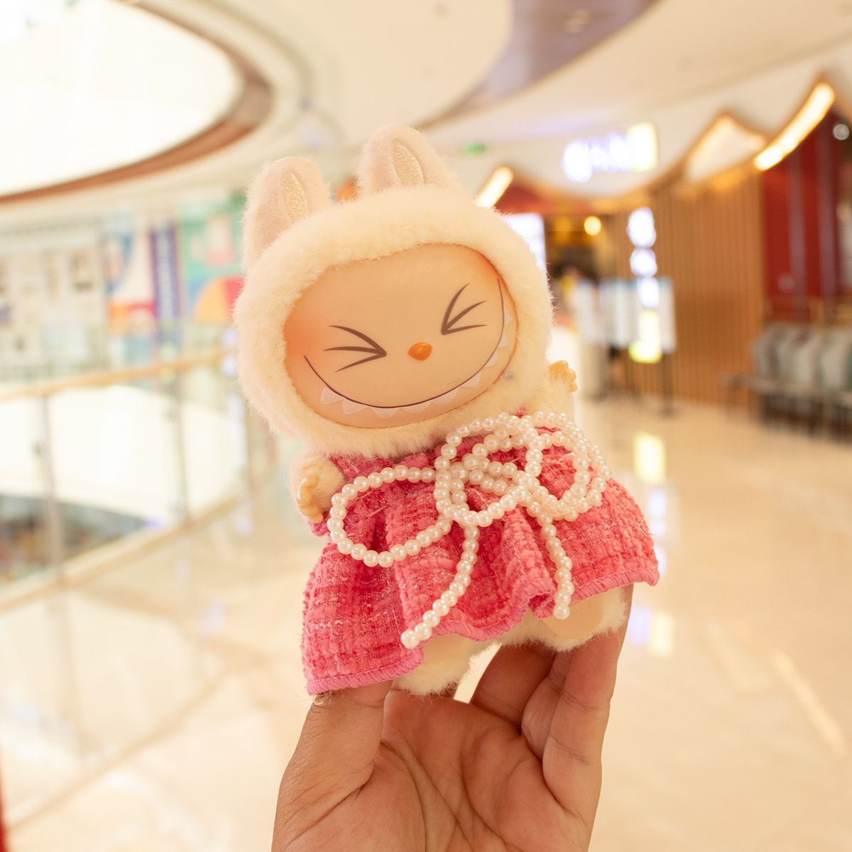 labubu ぬいぐるみ 服 着せ替え LABUBU ラブブ ぬいぐるみ 17cm