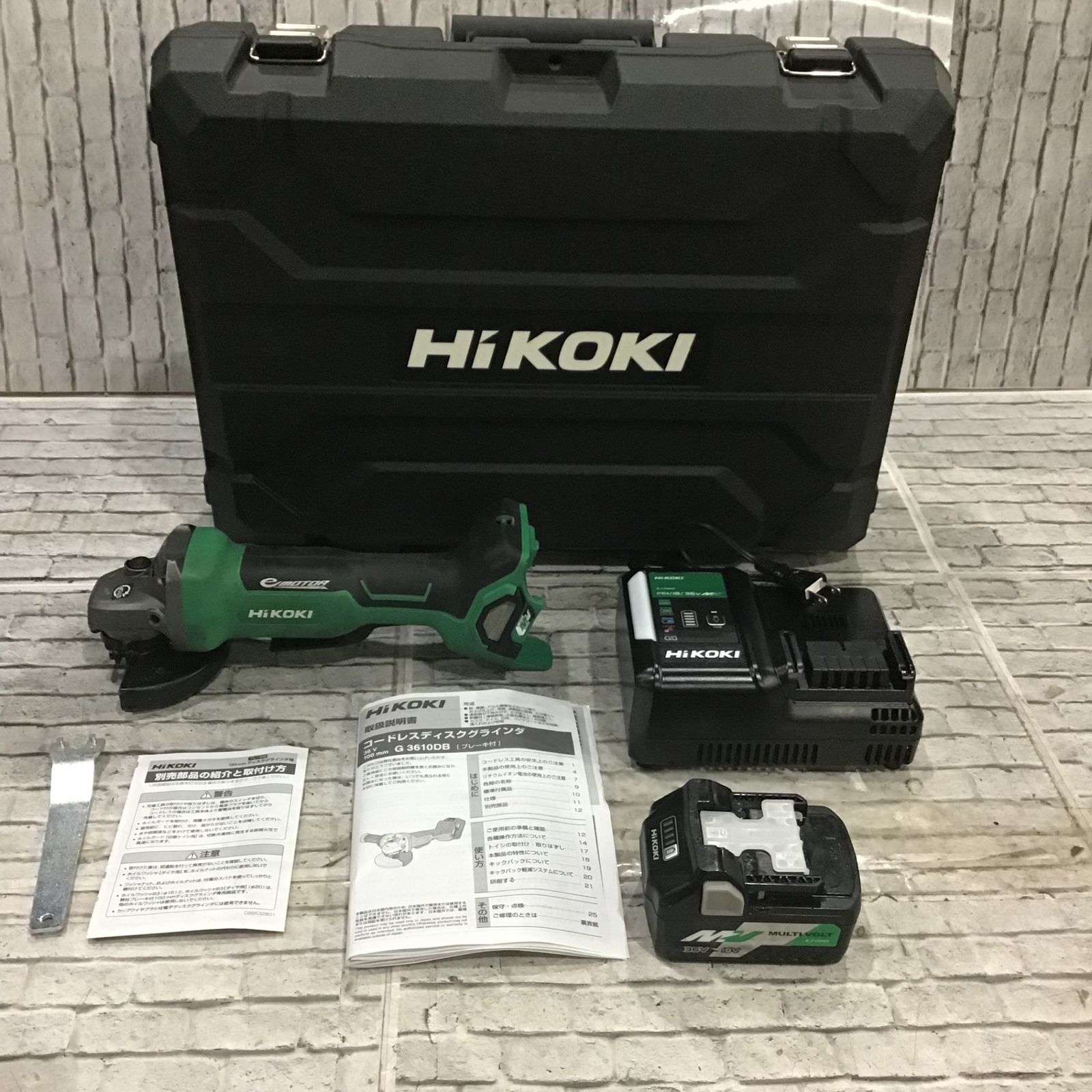 ハイコーキ(HIKOKI ※旧:日立工機) 100mmコードレスディスク ハイコーキ(HIKOKI ※旧:日立工機) 100mmコードレスディスク