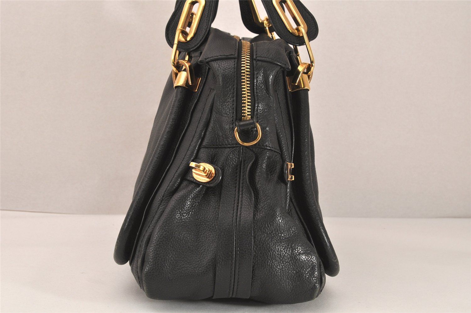 Chloe クロエ パラティ ブラック ミディアム Chloe ブラックパラティ 