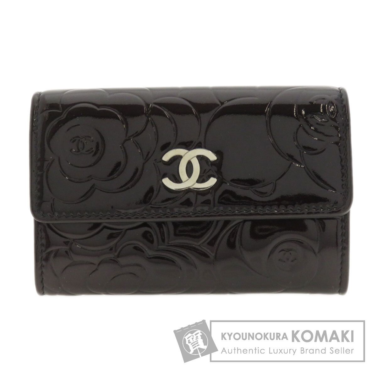 CHANEL シャネル カードケース ココマーク コインケース パテント 