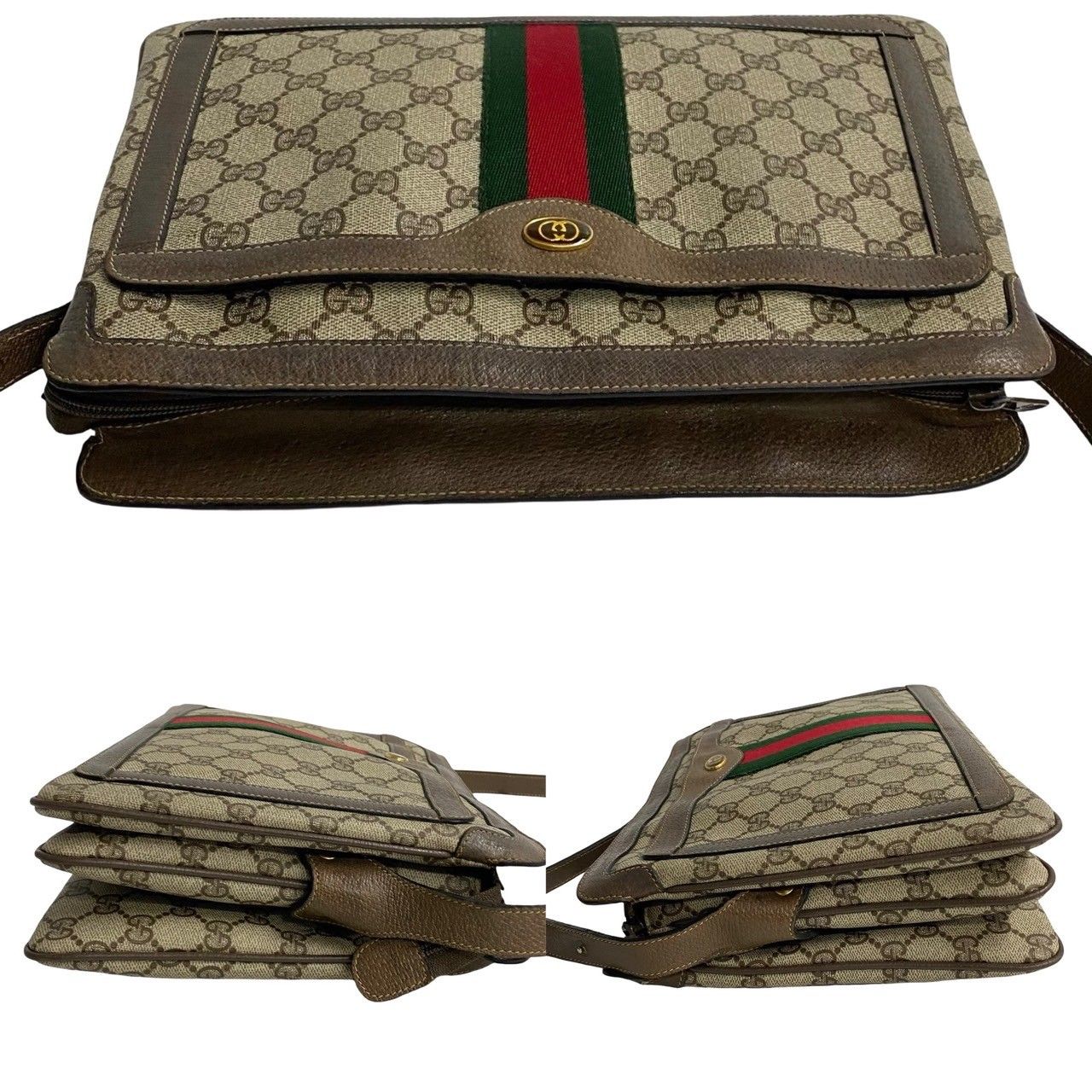 極 美品 GUCCI グッチ オールドグッチ ヴィンテージ シェリー