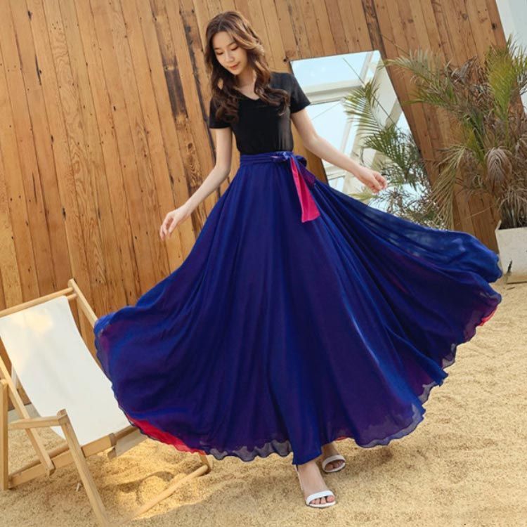 社交ダンス 練習着 スカート ベリーダンススカート リバーシブル 両面