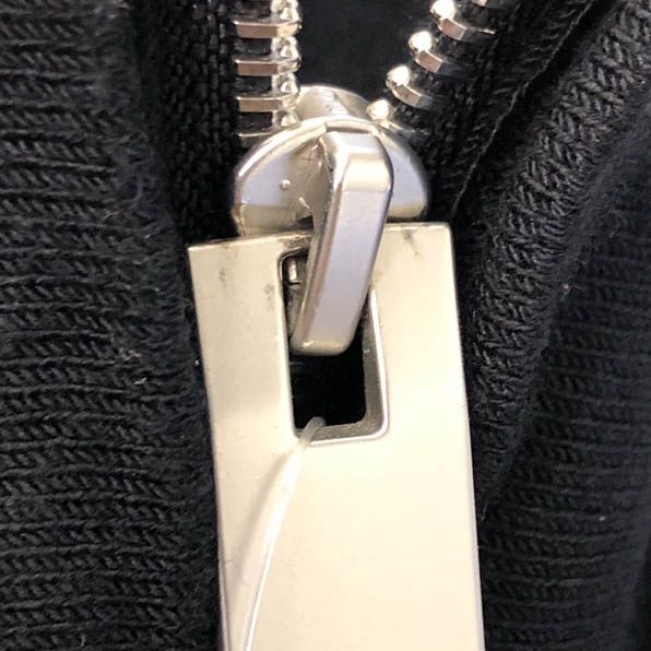 1017 ALYX 9SM アリクス RIB ZIP KNIT ジップアップリブニット