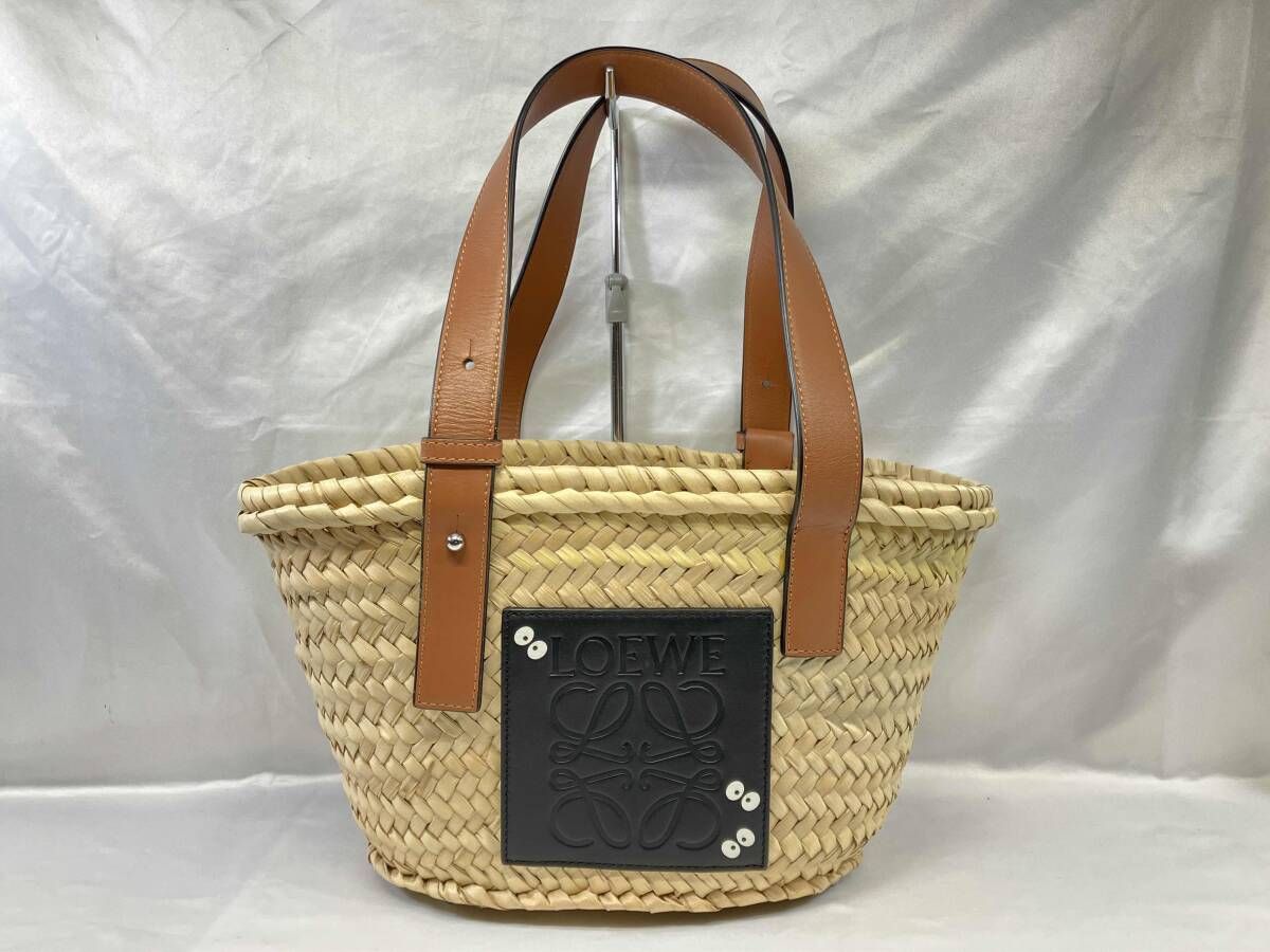 値下げ中！LOEWE かごバッグ 値下げ中！LOEWE かごバッグ LOEWE】ロエベ バスケットバッグ スモール