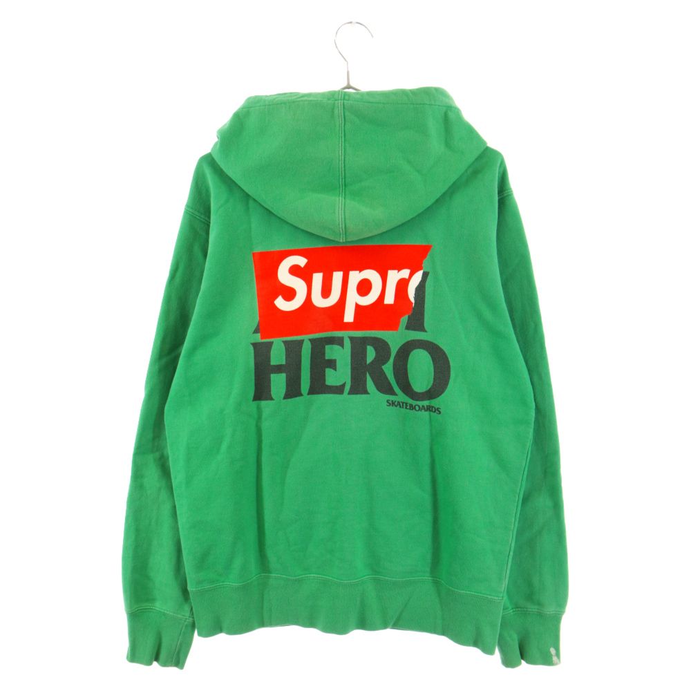 SUPREME (シュプリーム) 14SS×ANTI HERO Zip-Up Sweat Shirt アンタイ 