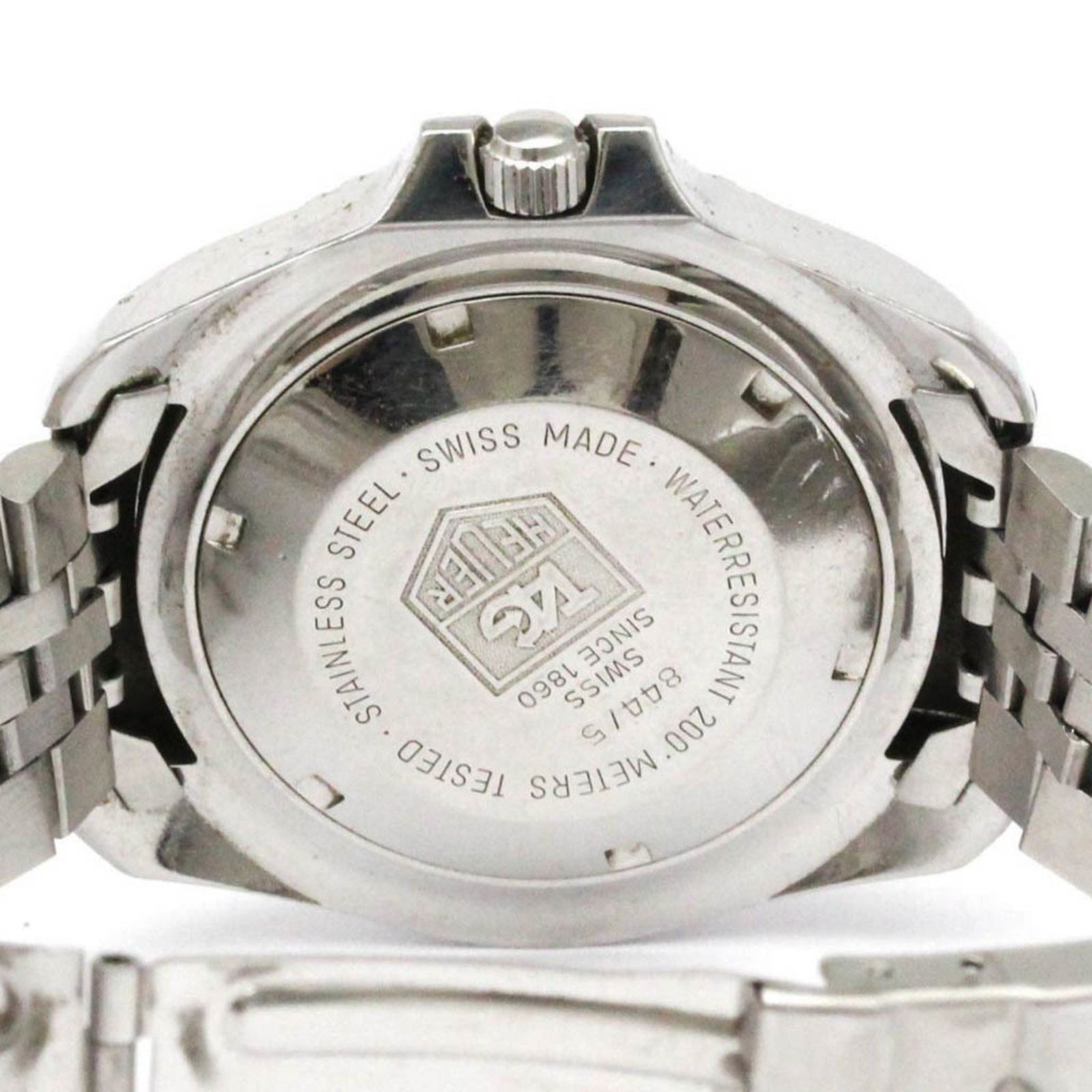 TAG Heuer 自動巻き ステンレススチール 時計 TAG HEUER タグホイヤー S95.208 セル 腕時計 ステンレス