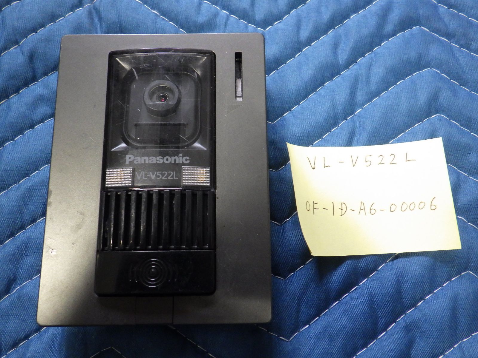 パナソニック 子機 カメラ付き 中古 動作確認済 Panasonic パナソニック インターホン カメラ玄関子機 VL-V566