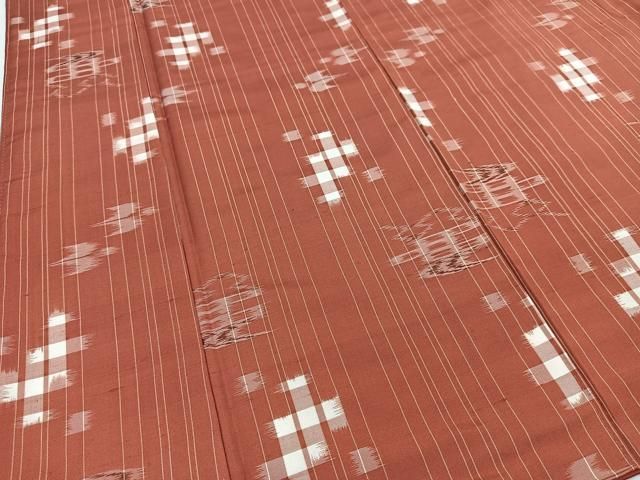 平和屋着物○本場琉球絣 紬 正絹 逸品 BAAT0855yc - メルカリ 