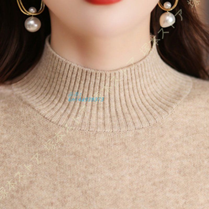 リブ タートルネック