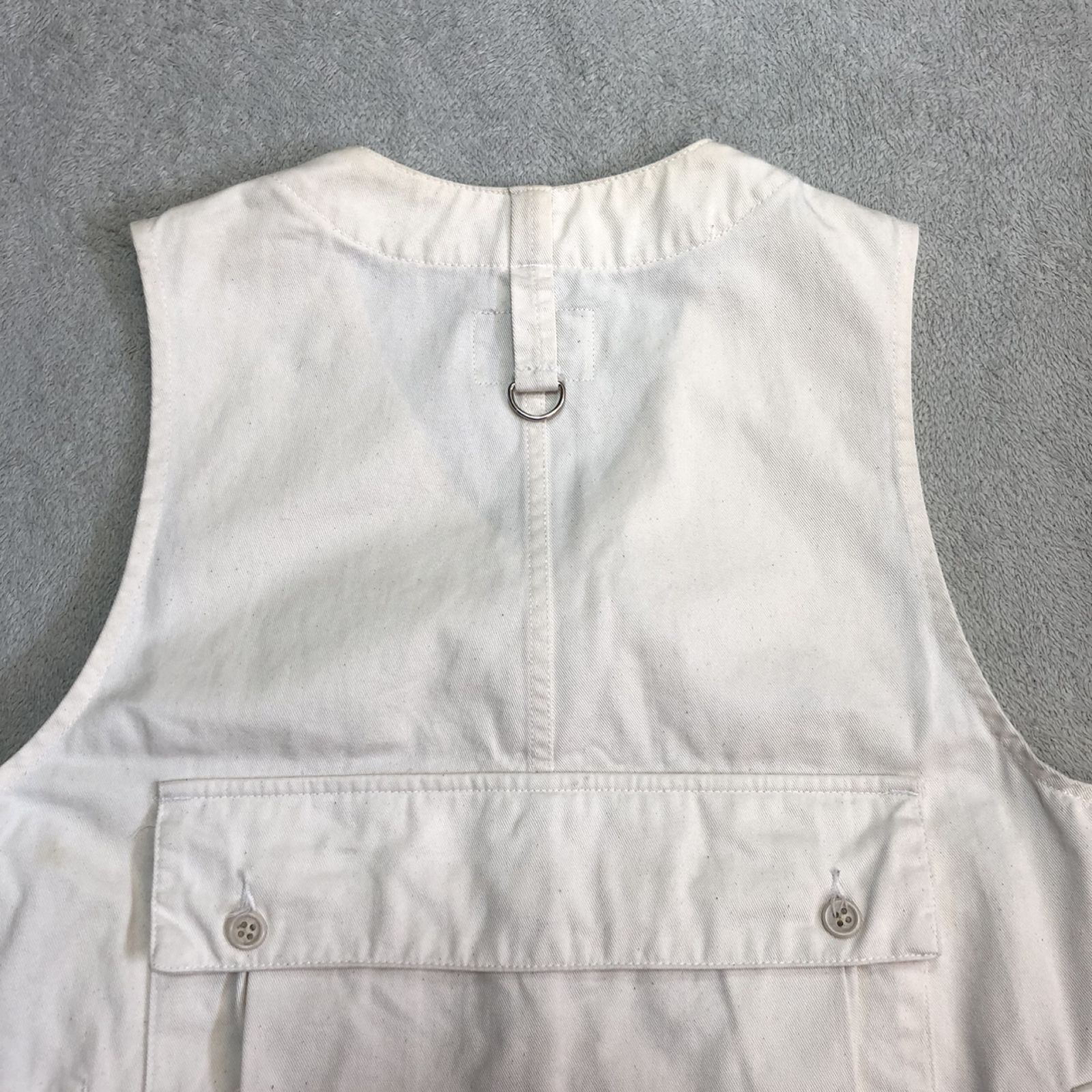 Engineered Garments デニム　ハンティングベスト　サイズM qt084a-4.jpg