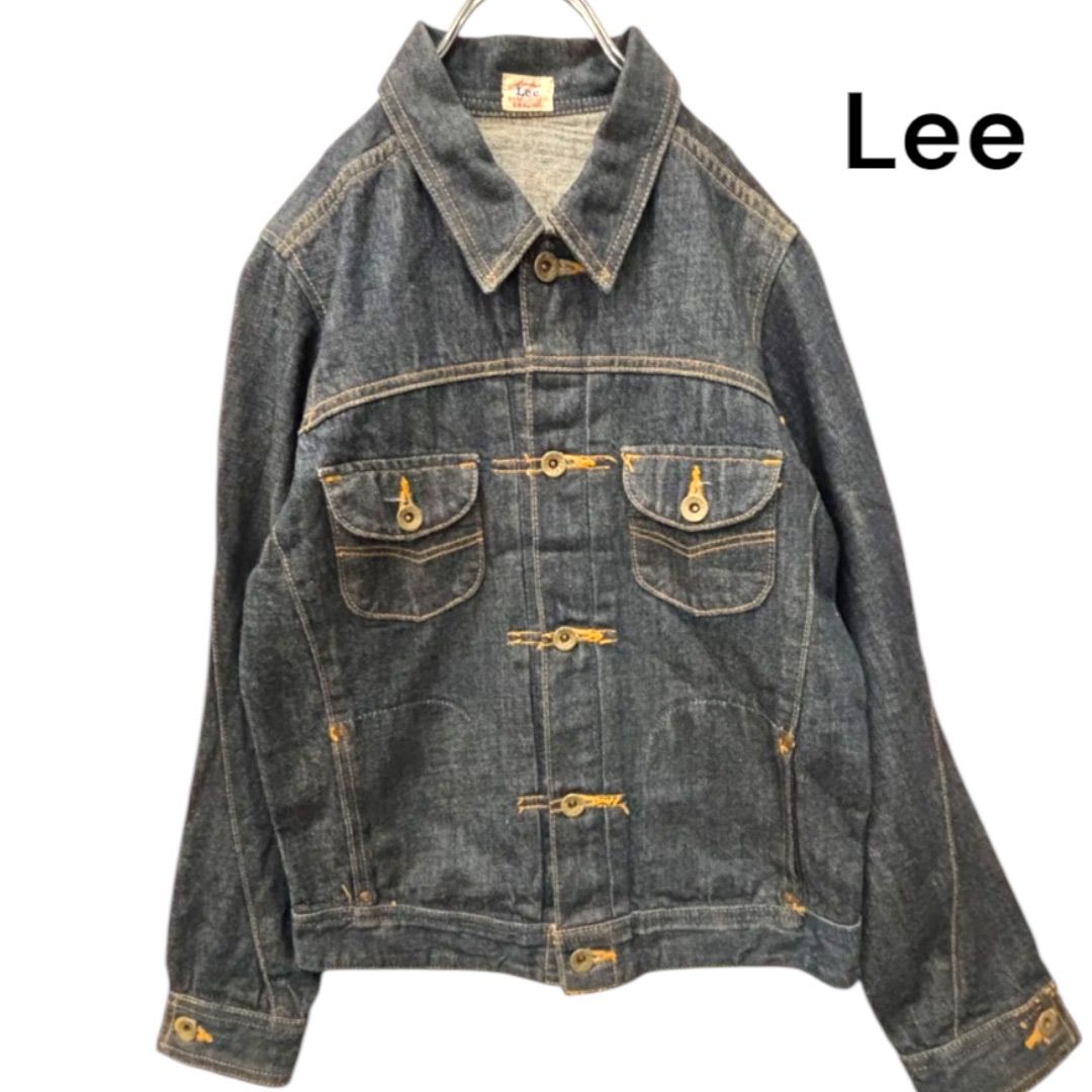 Lee リー 30s 白タグ復刻 カウボーイデニムジャケット Gジャン M