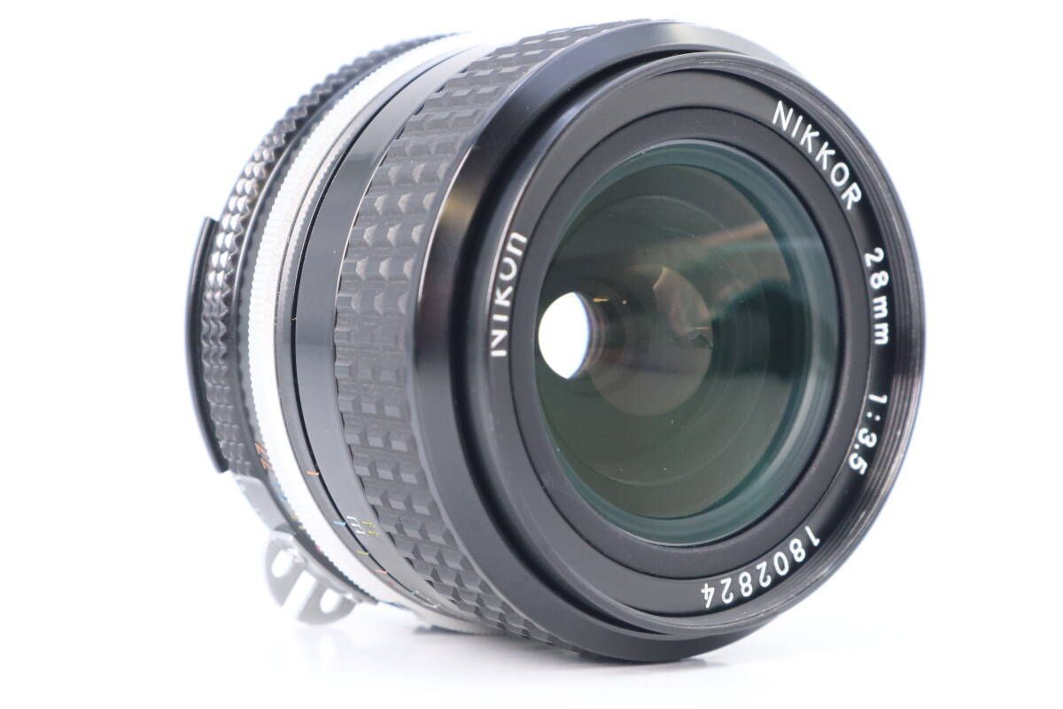 NIKON Ai NIKKOR 28mm f3.5 MFレンズ ニコン (f04936)