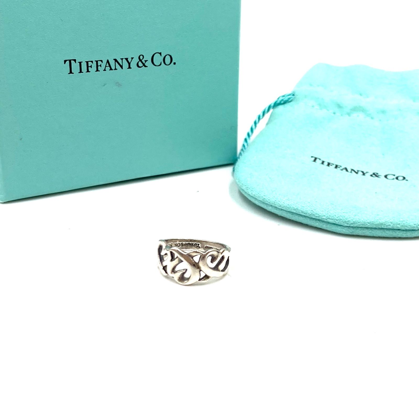 TIFFANY　ティファニー トリプルラビングハート　リング シルバー925 送料無料】 TIFFANY & Co. トリプル ラビング ハート リング
