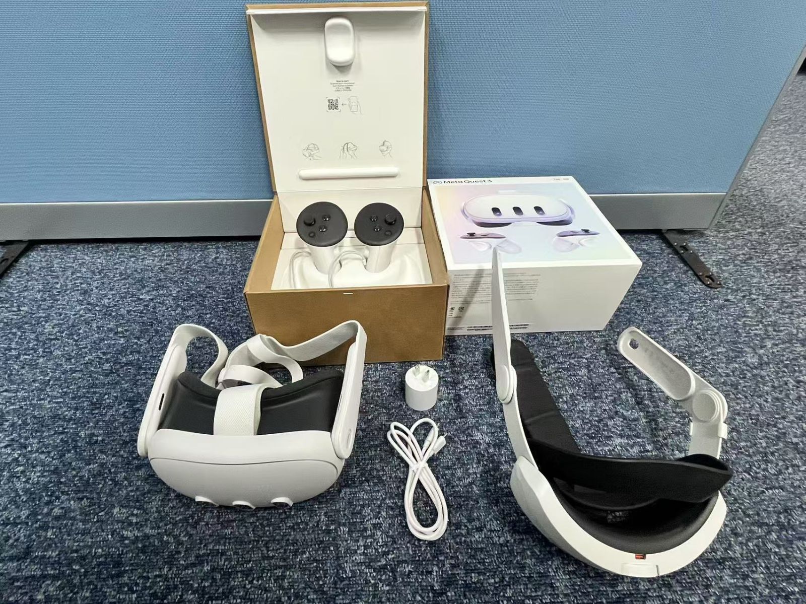 美品 Meta Quest 3 128GB VRヘッドセット おまけ付き-希少 美品 Meta Quest 3 128GB VRヘッドセット おまけ付き-希少