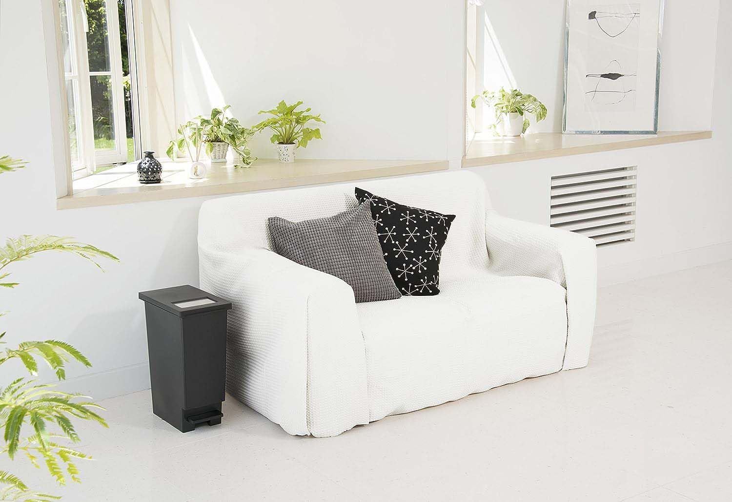 Gosei 新輝合成 Shinki トンボ ユニード ゴミ箱 蓋を開けずにごみを捨てられる プッシュタイプ 軽いペダルでサッと開く 20リットル ブラック 3個セット 幅20×奥行35.5×高さ45cm 蓋付き 20S SKLAD-KIRPICHA_RU