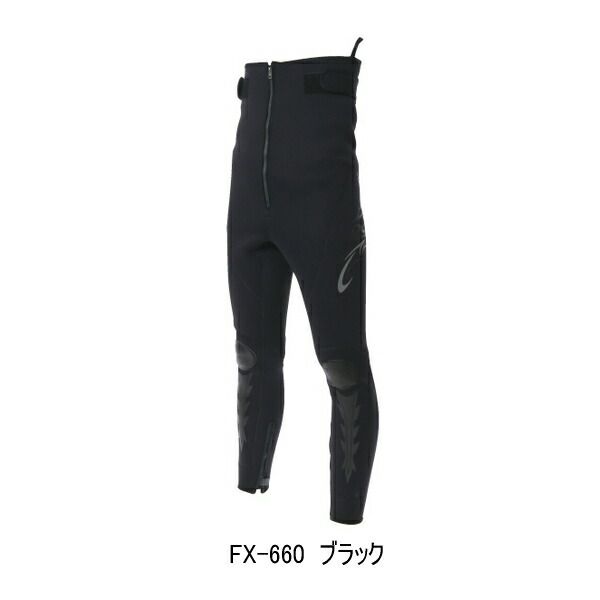 ≪ 24年2月新商品 ≫ 阪神素地 鮎タイツ FX-660 ブラック LLAサイズ
