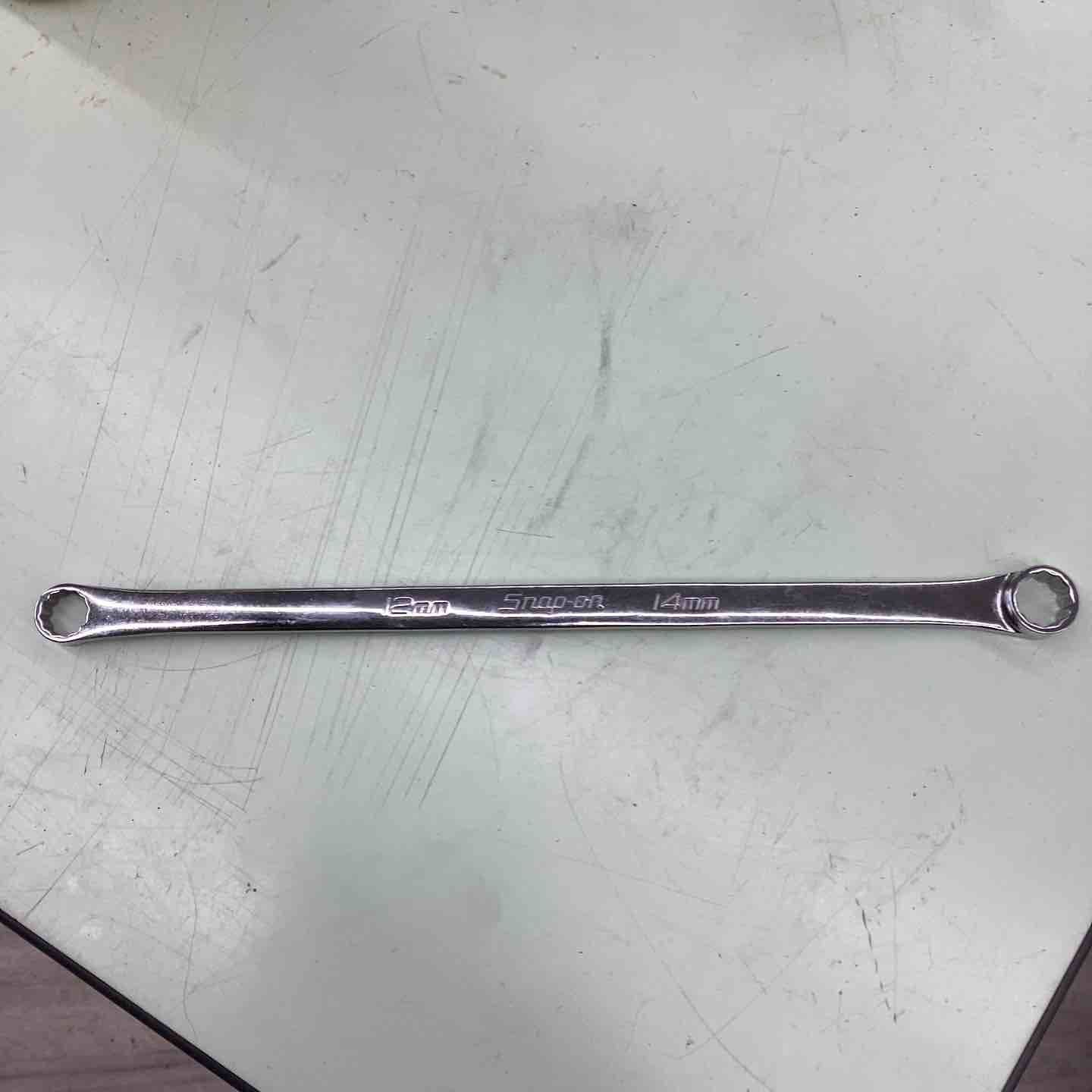 Snap-on 12-14mm ロングストレートメガネレンチ XDHFM1214 越谷店