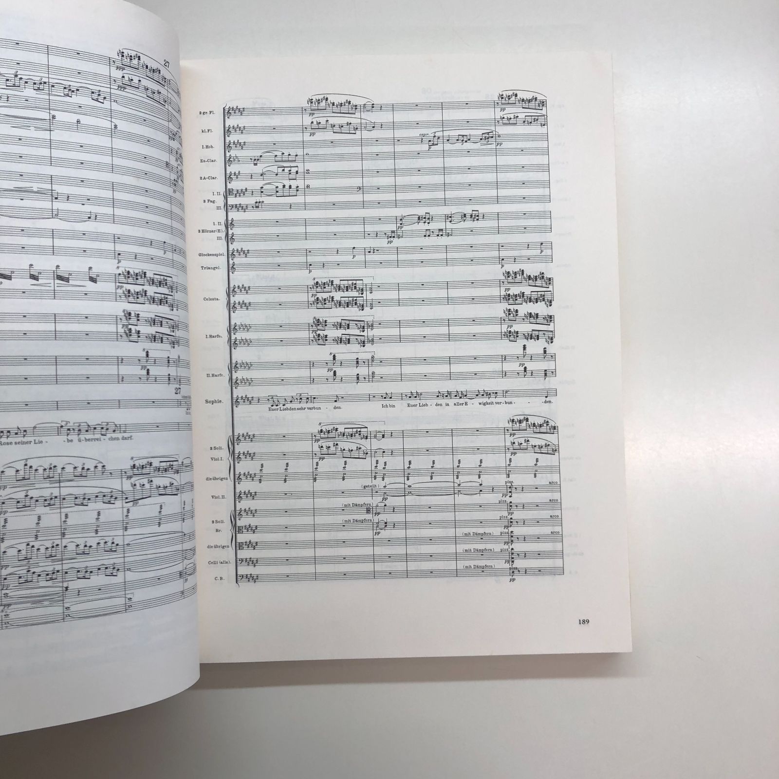 K]Strauss: Der Rosenkavalier in Full Score Strauss Richard