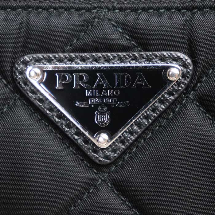 PRADA プラダ テスート 2Wayショルダーバッグ ブラック 1BH026 レディース【美品】