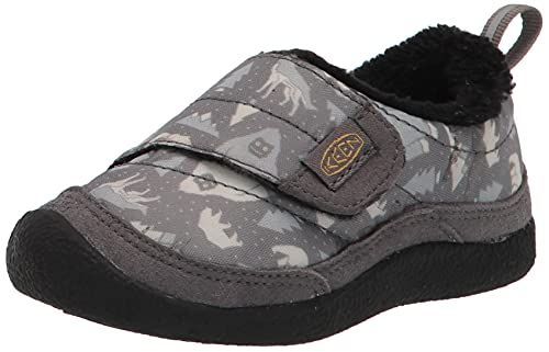 STEEL GREY/STAR WHITE_11.5 cm [キーン] スニーカー HOWSER LOW WRAP(11.5~23.5cm)(旧モデル) ハウザー ロー ラップ キッズ STEEL GREY/STAR WHITE