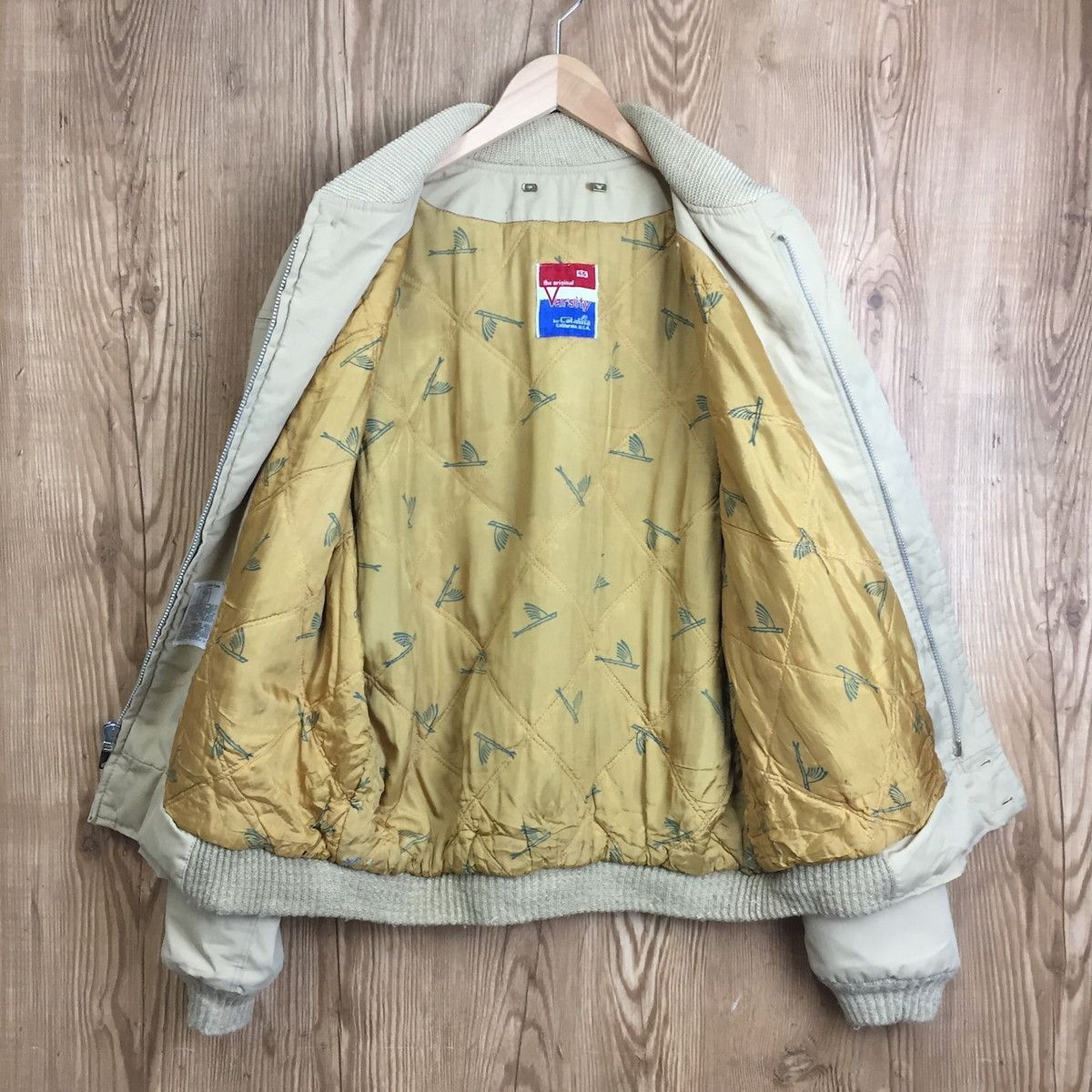 USA製 70s Varsity by Catalina derby Jkt カタリナ バーシティー