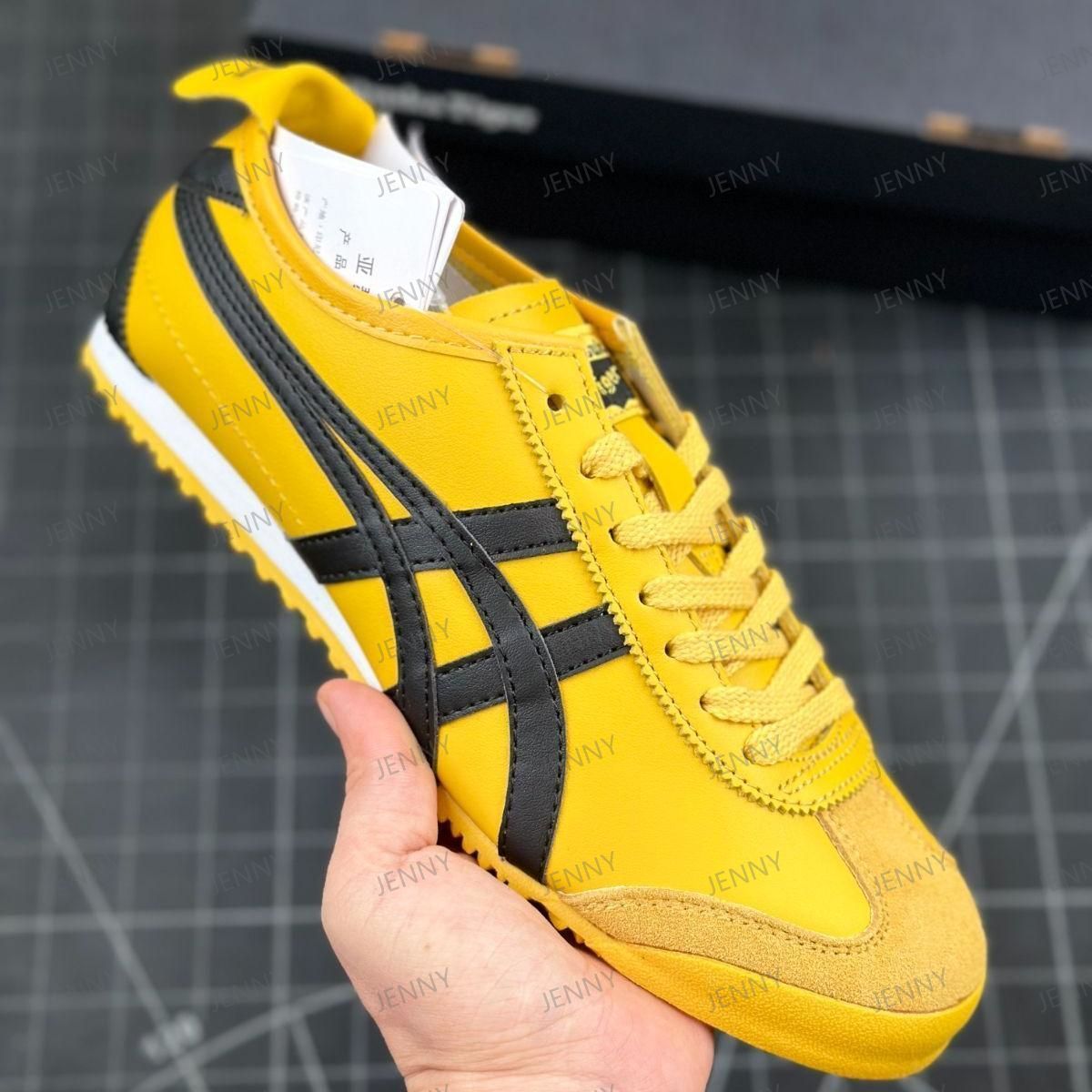 asics オニツカタイガー メキシコ66 イエロー スニーカー