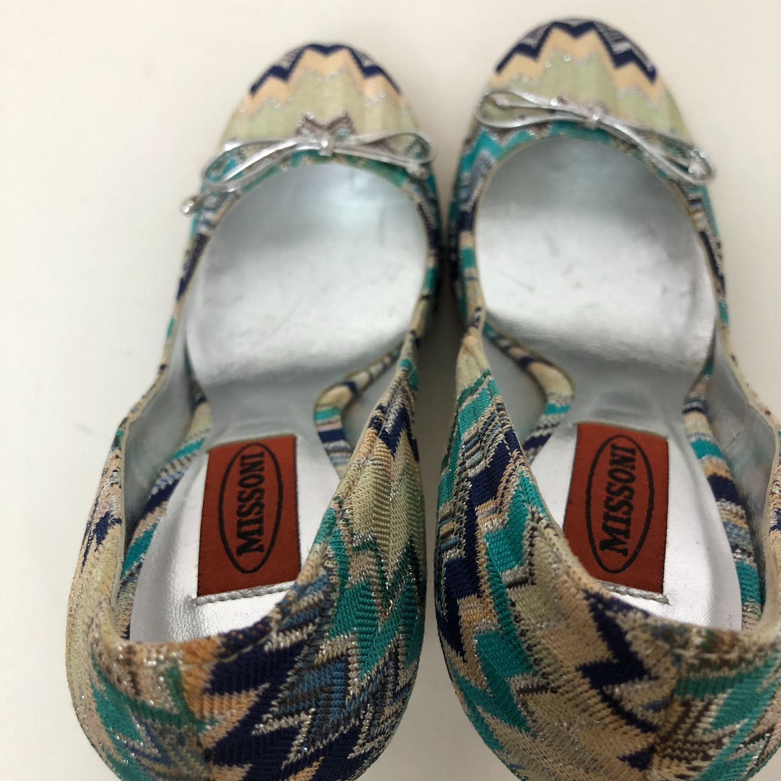 MISSONI ミッソーニ ハイヒール パンプス ブルー系 SGKY10-8496 KIN-KAAI_COM