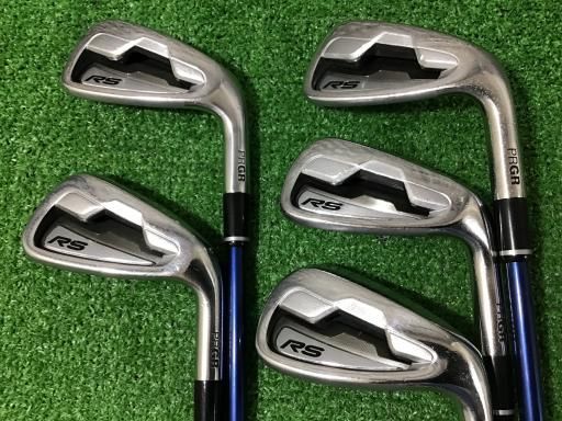 返品OK 【中古ゴルフクラブ】(6本セット)プロギア RS アイアン 2018