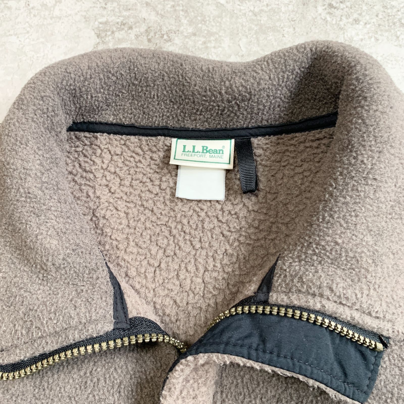 90s L.L.Bean Elbow patch fleece Coat エルエルビーン エルボーパッチ フリースコート - メルカリ