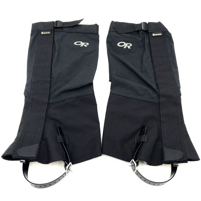 OUTDOOR RESEARCH アウトドアリサーチ クロコゲイター F20 243118 Crocodile Gaiters Mサイズ ゴアテックス製 GORE-TEX 黒 登山 ハイキング TA2988