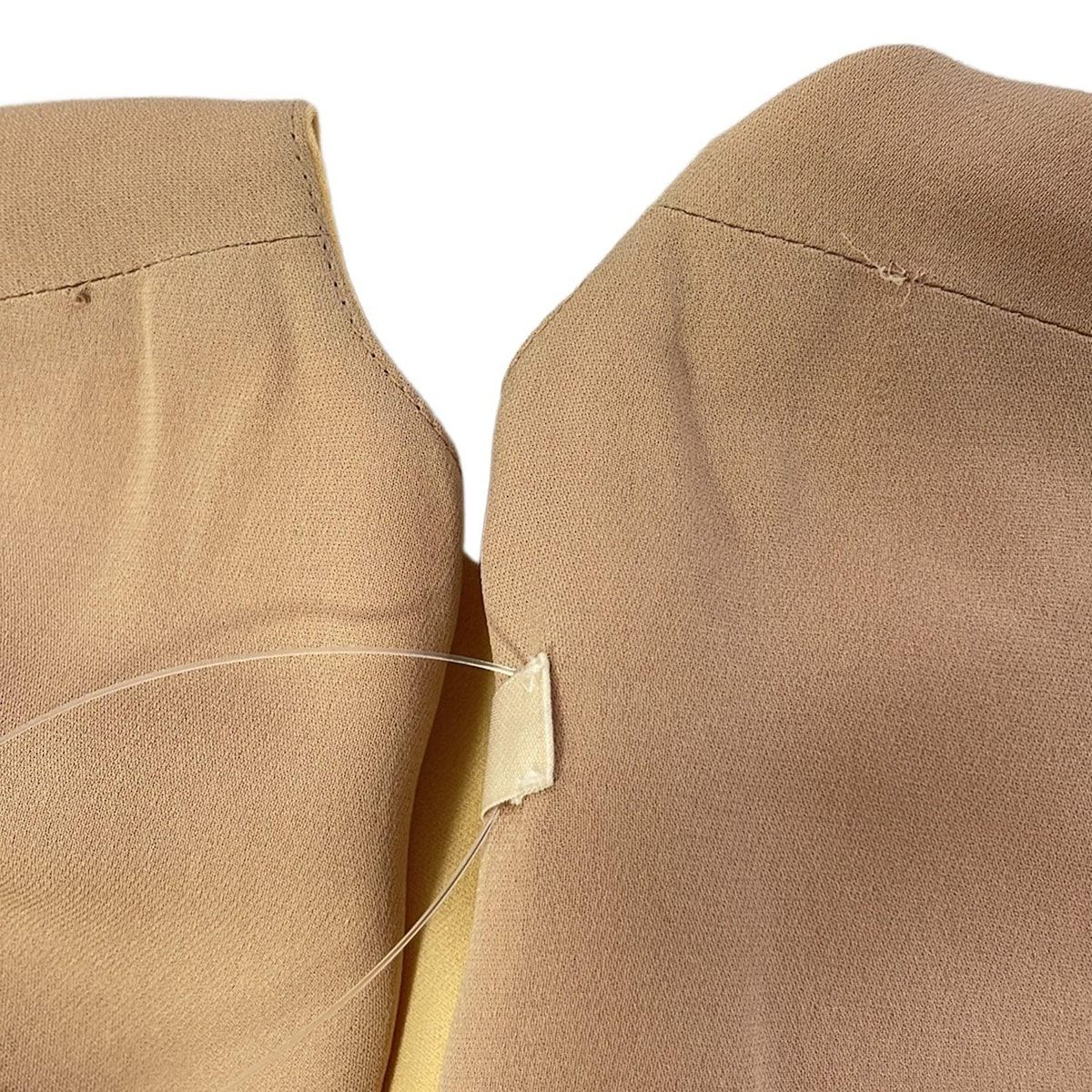 【在庫限りの大特価】 CELINE セリーヌ ワンピース サイズ36 S レディース - ベージュ×ブラウン クルーネック ノースリーブ ロング ファイナルセール開催中！