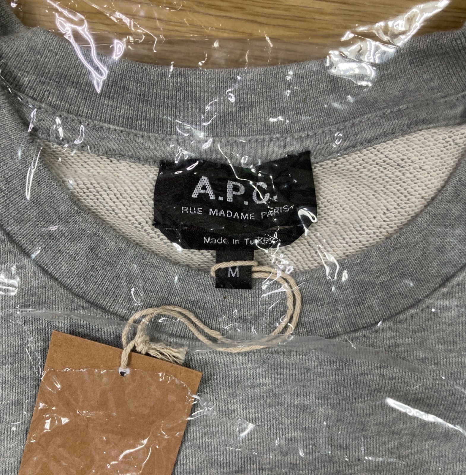 A.P.C. VPC スウェット S Mロゴ アーペーセー APC グレー - メルカリ