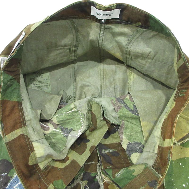 PANTS ダメージカモパンツ