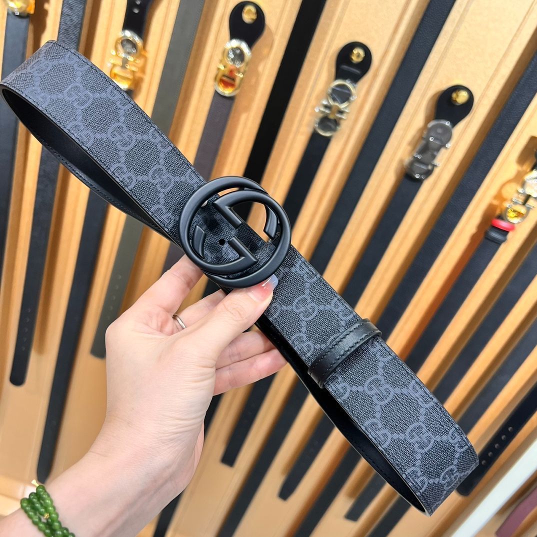 【値下げ】GUCCI 本革ベルト 今日特価】Gucci 2024 年式 高級本革ベルト-2 - メルカリ