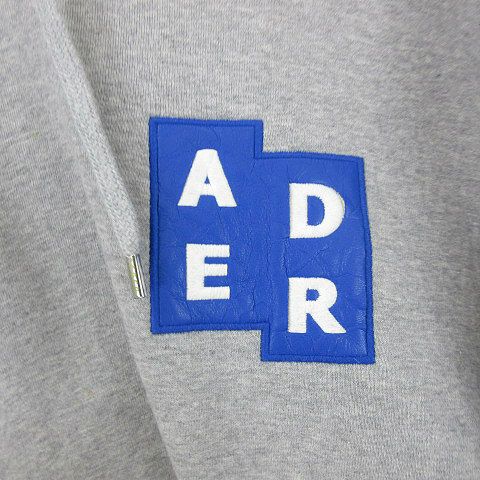 アーダーエラー ADER error ロゴ 刺繍 プルオーバー フード