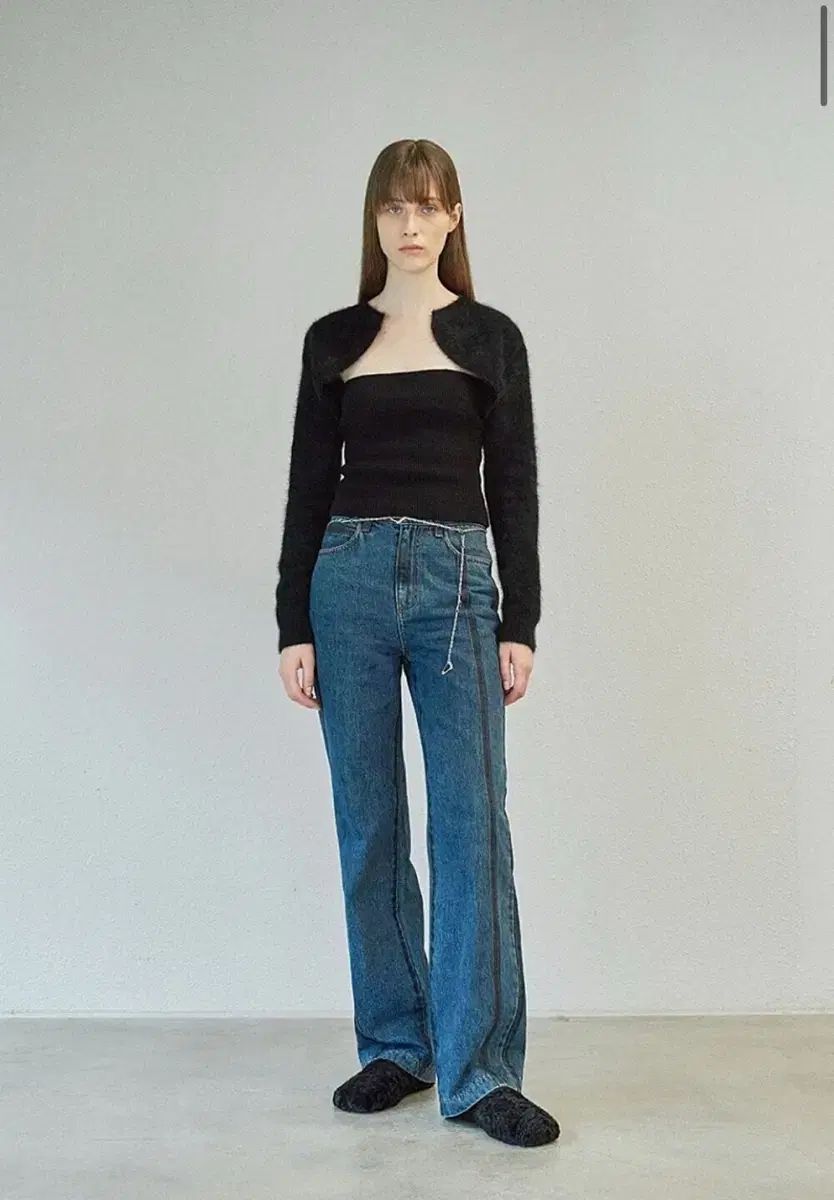 新品DIAGONAL(ダイアゴナル) チューブトップ ボレロ 茶色