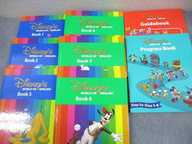 ワールドファミリー DISNEY WORLD OF ENGLISH ディズニー ワールドオブイングリッシュ 絵本1〜6 等 計12冊 ★ 217L4D ワールドファミリー DISNEY WORLD OF ENGLISH ディズニー