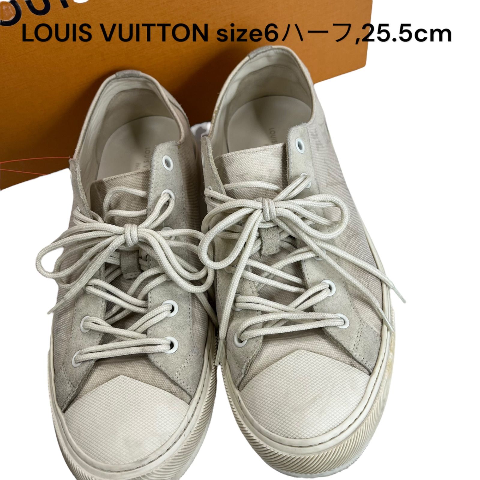 ルイヴィトン LOUIS VUITTON FRAGMENT タトゥーライン スニーカー 6 