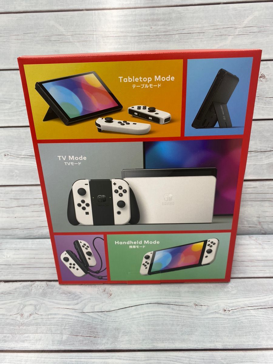 Switch本体有機EL JCホワイト 新品未使用 Switch本体有機EL JCホワイト