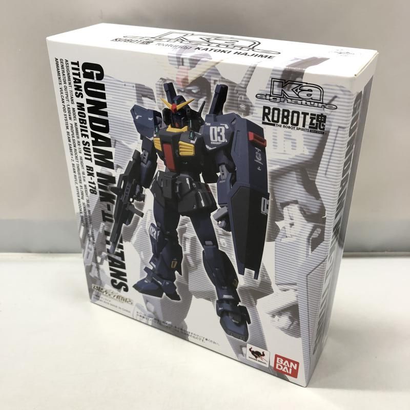 【中古】バンダイ ROBOT魂 Ka signature SIDE MS ガンダムMk-II ティターンズ仕様 機動戦士Zガンダム[15]