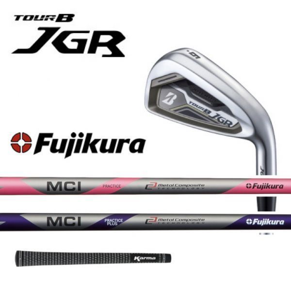 【MCIプラクティスプラクティスプラス選択可能】ブリヂストン●TOUR JGRアイアン●#7i 単品