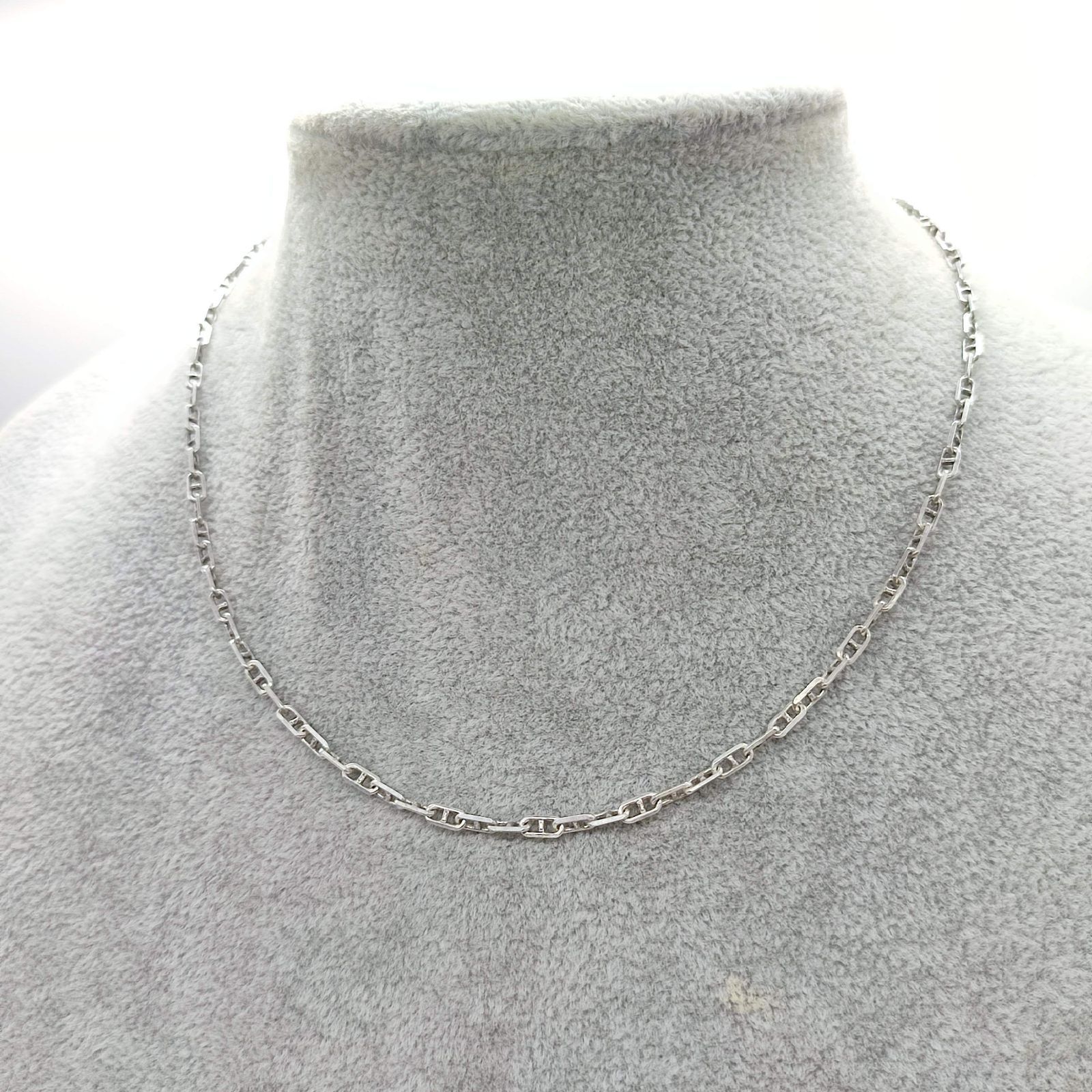 ウノアエレ UNOAERRE アンカーチェーンシルバーネックレス シルバー925