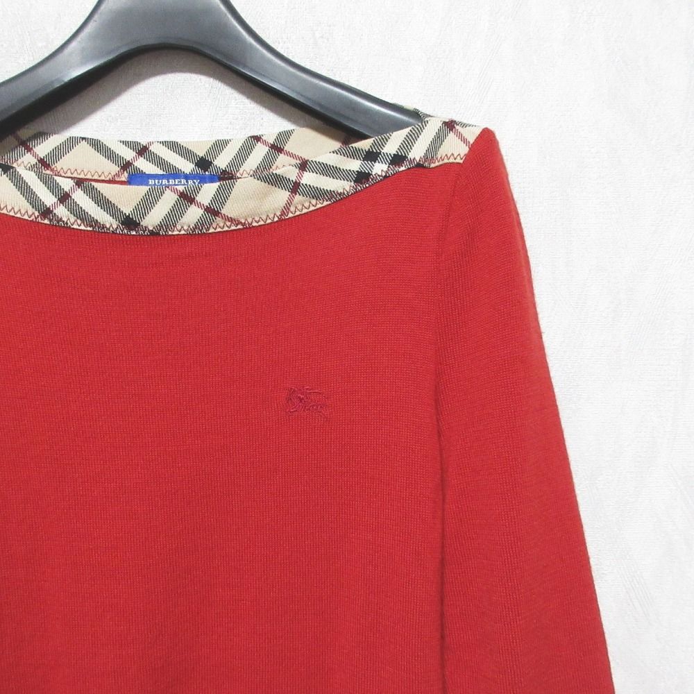 美品 BURBERRY BLUE LABEL バーバリーブルーレーベル ノバ