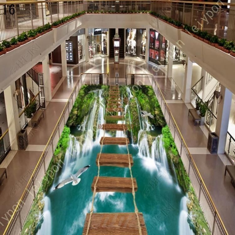 廊下カーペット3Dバタフライローズ柄長方形厚さ0.7cm廊下ランナーカーペット自由にカット滑り止め階段 通路などに適しています