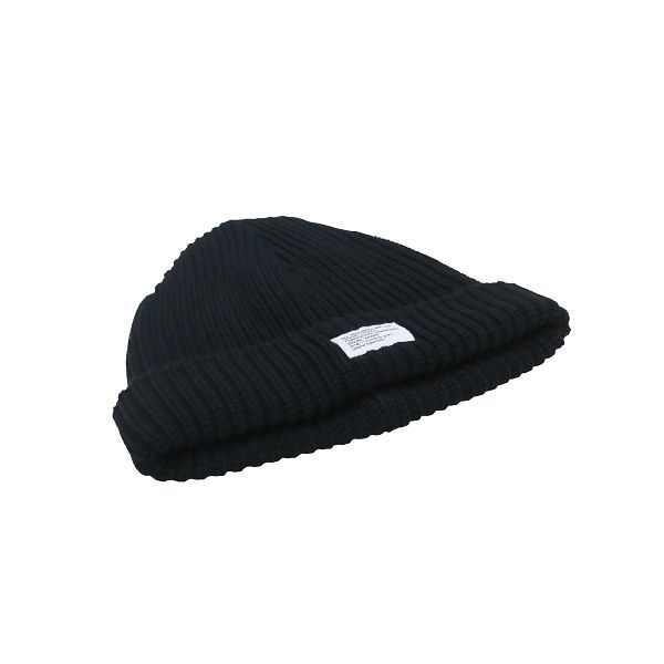 WTAPS ダブルタップス 25 SS BEANIE 02 CTPL.COOLMAX 251 MADT-HT ビーニー クールマックス ブラック ニットキャップ ニット帽 帽子 サイズ00 octk ベーシック服 ニット帽 ビーニー 