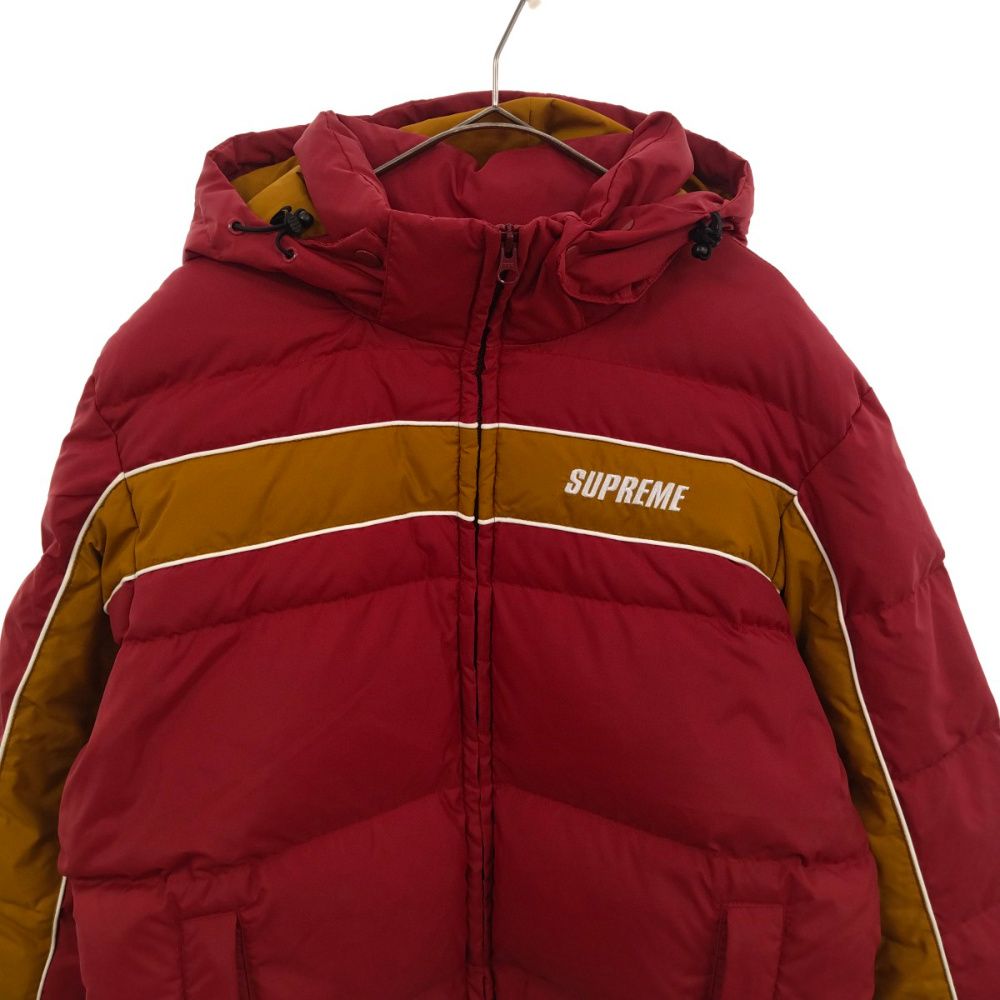 SUPREME (シュプリーム) 18AW Stripe Panel Down Jacket ストライプ 